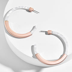 Fashion Colorful Leopard Acrylic Dangle Earring for Women Gold Alloy Round Geometry Resin Statement Hanging Earring Za Brincos
