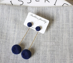 New Fashion Stud Earrings For Women Golden Color Round Ball  Geometric Earrings For Party Wedding Gift Wholesale Ear Jewelry